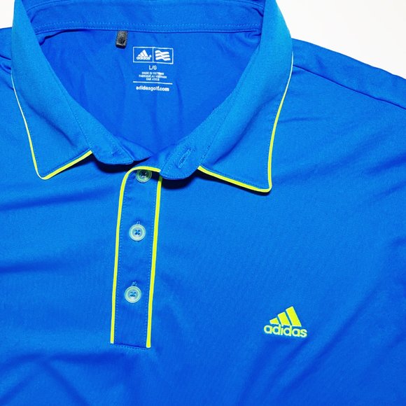 Adidas Men's T Shirt Large Golf Polo Shirt - Picture 5 of 9